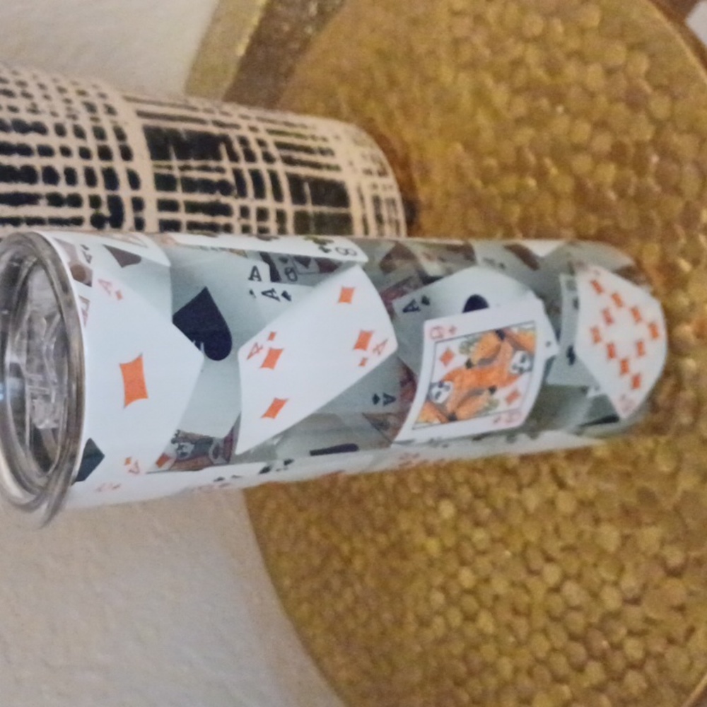 Deck of Cards Tumbler